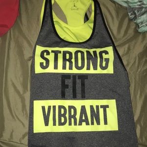 Energie Tank top with built in sports bra